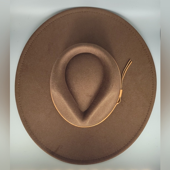 NWT Frye Women's Fedora Hat in Cappuccino - Picture 3 of 6